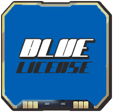 Blue License Exclusive Mold