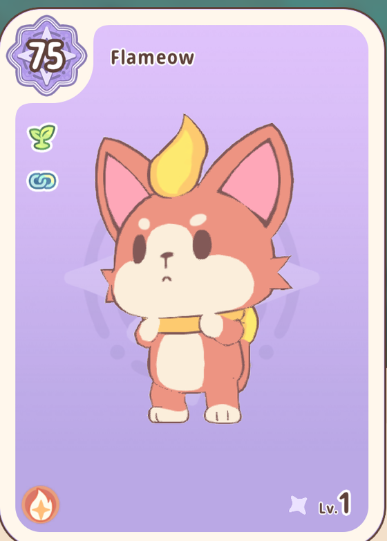 Reading your first card: Flameow in full